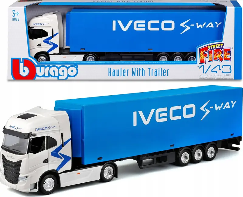 Bburago Camion con Rimorchio Iveco S-Way 1
