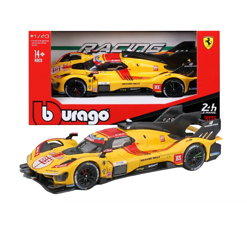 Bburago Ferrari 499 P 24H Le Mans Champion 2025 N.83 1