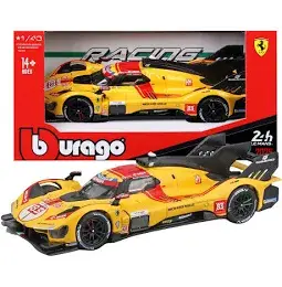 Bburago Ferrari 499P #83 Winner 24h Le Mans 2025 Scala 1