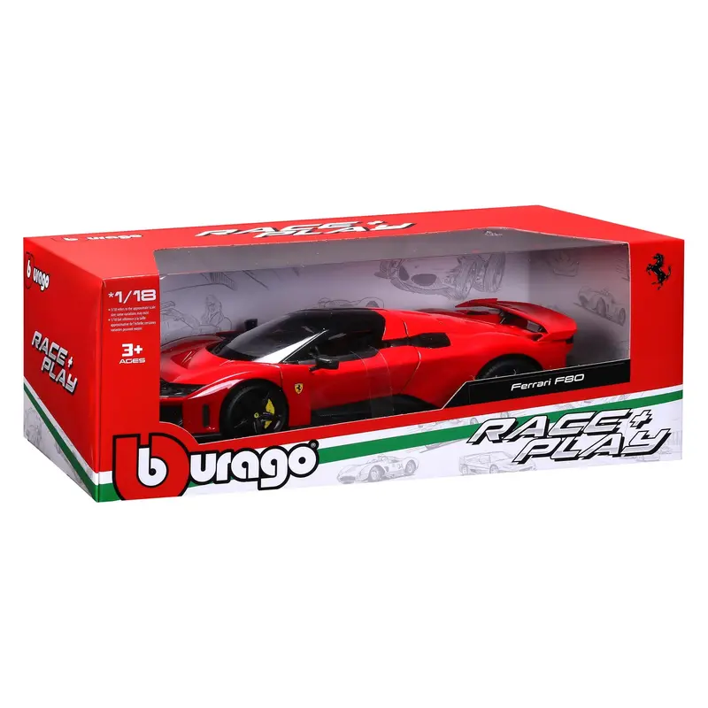 Bburago Ferrari F80 Rosso Radiocomandata 1