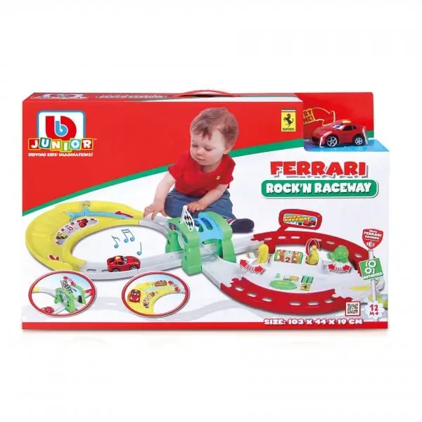 Bburago Junior Ferrari Pista Rock & Race, +12Mesi