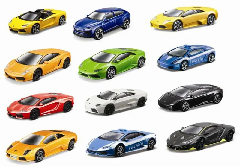 Bburago, Lamborghini Assortite Scala 1