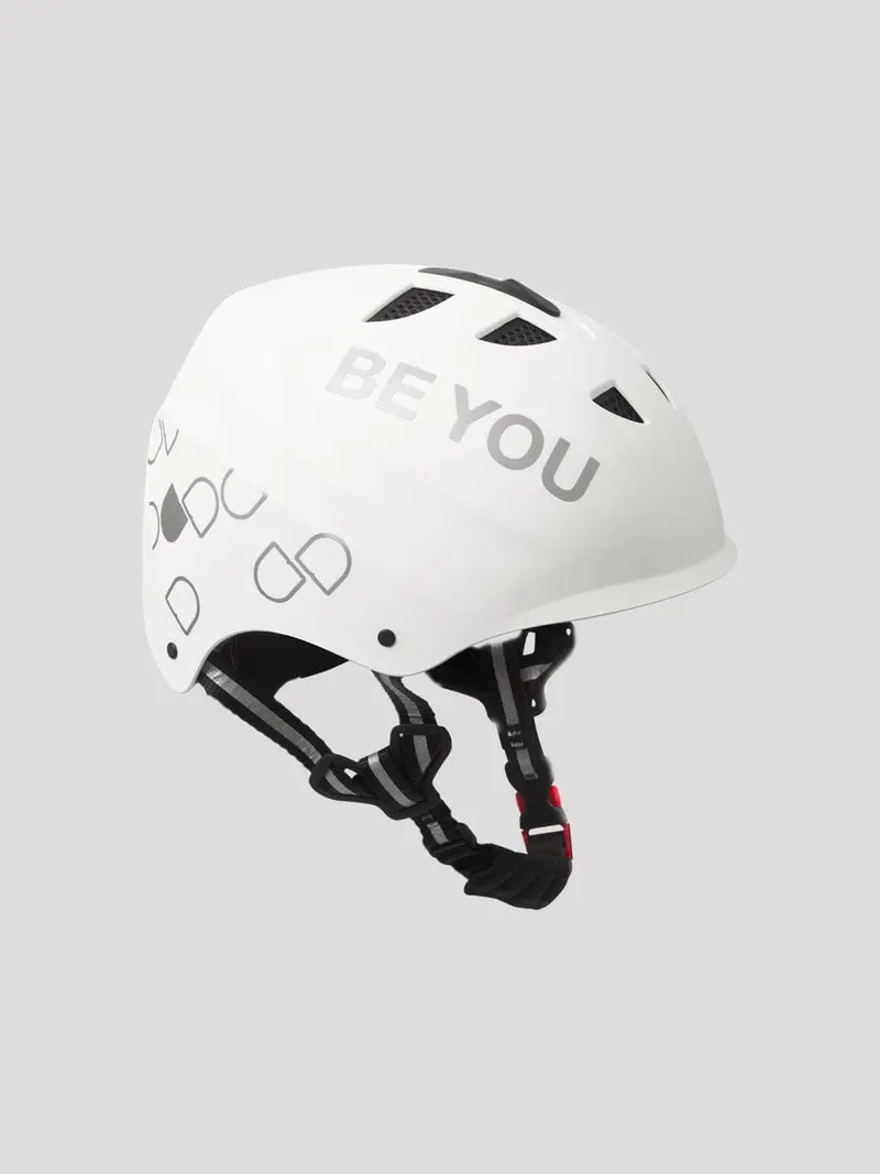 Be You Casco Bici Bianco Grande