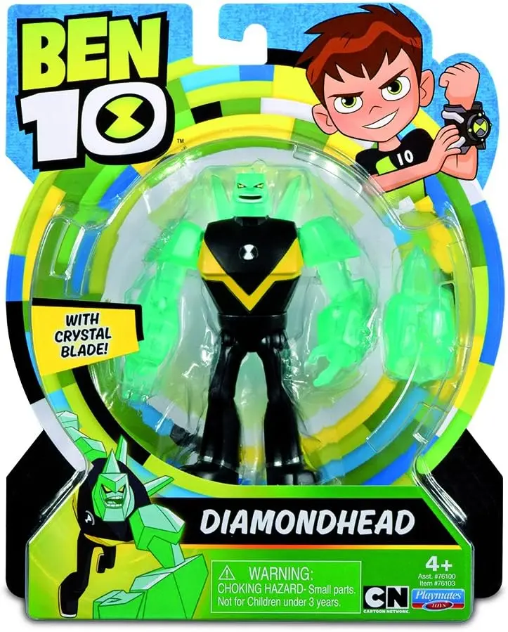 Ben 10 Diamante action figure con Crystal Blade