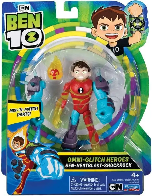Ben 10 Personaggio HeatBlast Omni Glicth