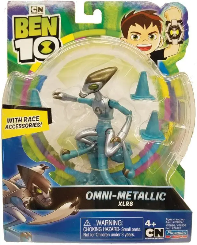 Ben 10 personaggio Xlr8 Metallic