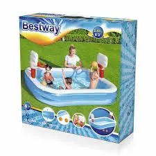 Bestway Family Basketball Piscina Gonfiabile - 254 x 168cm (54122)