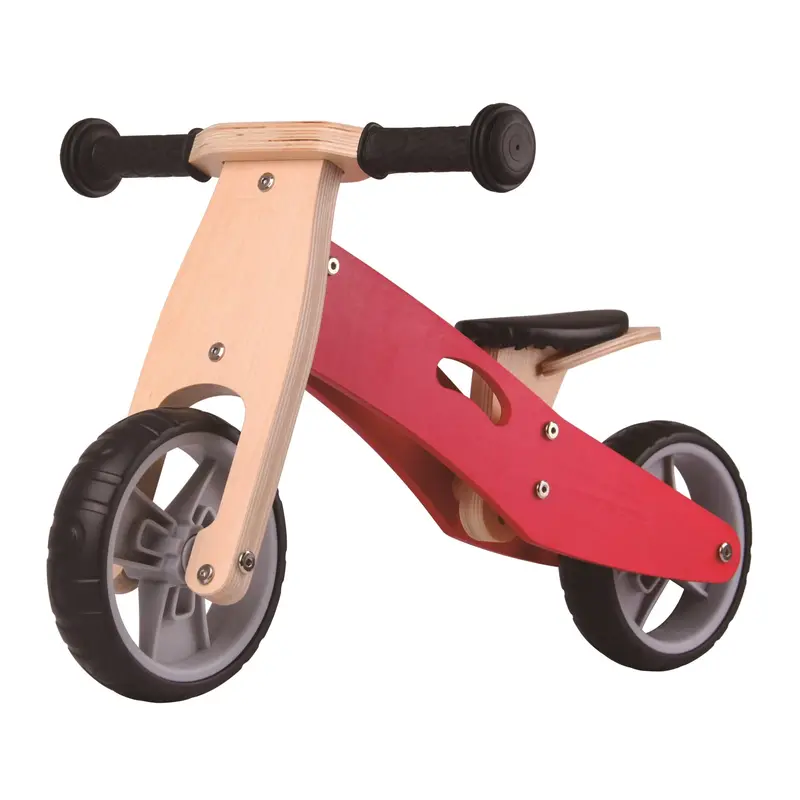 BICI BALANCE IN LEGNO 2IN1, GIALLO