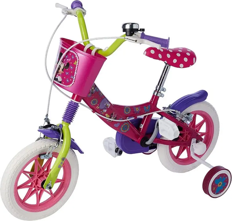 Bicicletta Bambina 12 Pollici Minnie, Età 2-4 Anni