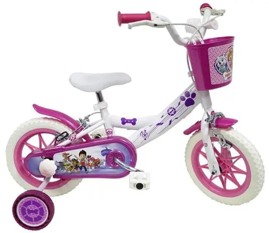 Bicicletta Bambina 12 pollici Paw Patrol Skye Everest, Età 2-4 Anni