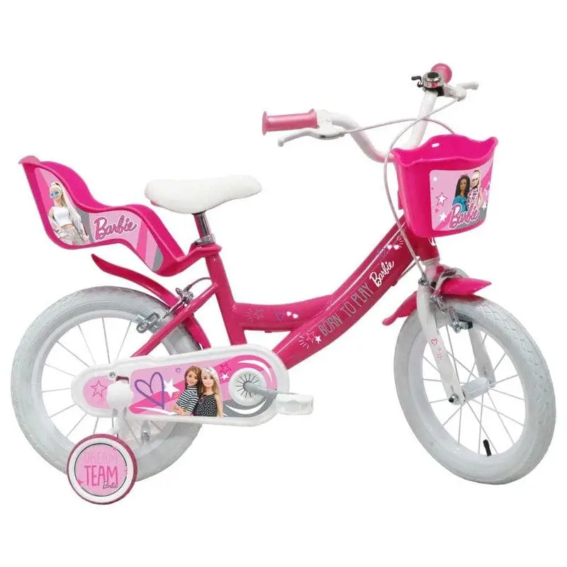 Bicicletta Bambina 14 Pollici Barbie, Bici età 3-6 Anni