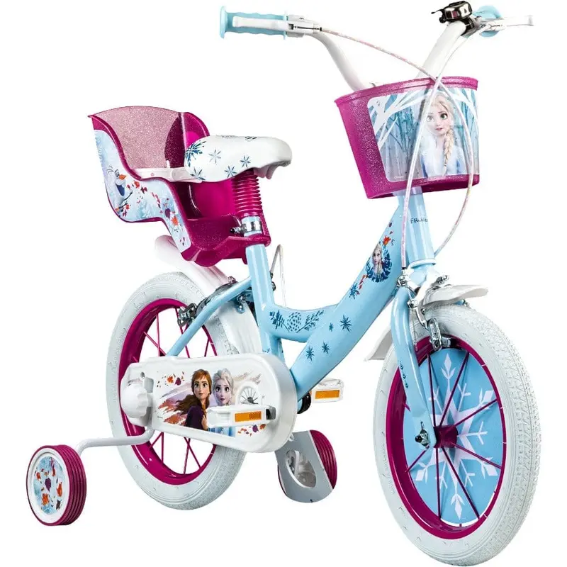 Bicicletta Bambina 14 Pollici Frozen, Età 4-6 Anni