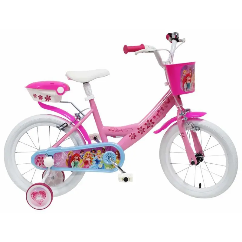Bicicletta Bambina 16" Principesse Disney, Età 6-8 Anni