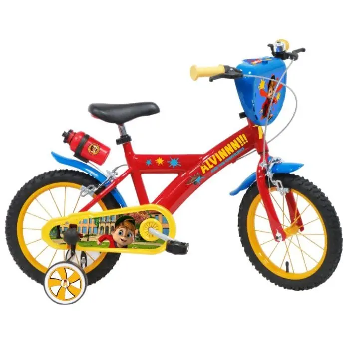 Bicicletta Bambino 14 pollici Alvin Superstar, Età 3-6 Anni