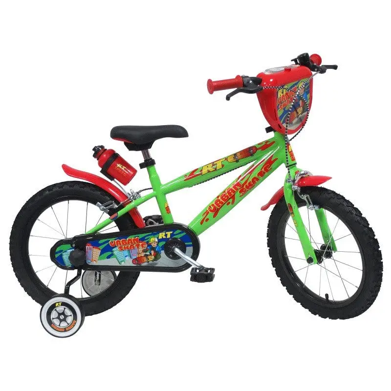 Bicicletta Bambino 14 Pollici Skate, Età 3-6 Anni