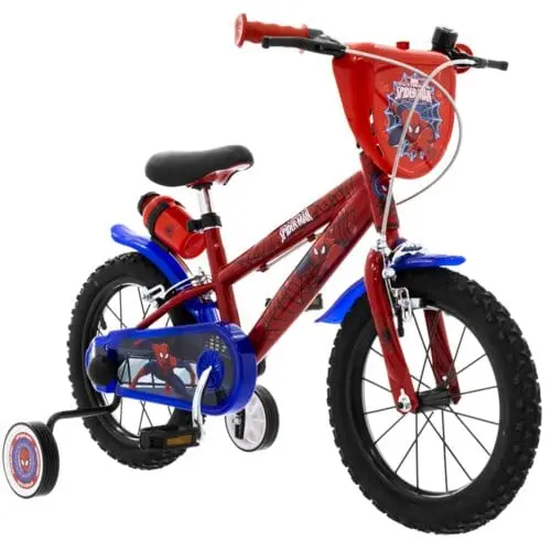 Bicicletta Bambino 14 pollici Spiderman, Età 4-6 Anni