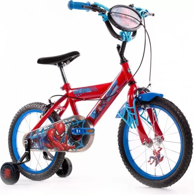 Bicicletta Spiderman 16 pollici età 4-7 Anni - Huffy Bikes