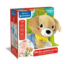 BILLO BAUCagnolino Gattona con Me Baby Clementoni