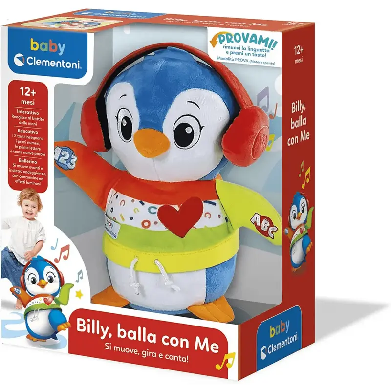 Billy, Balla con Me peluche interattivo