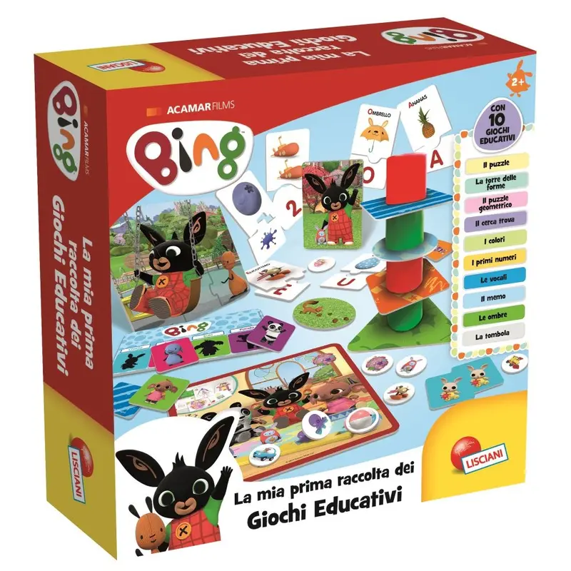 Bing La mia prima Raccolta dei Giochi Educativi