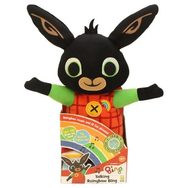 Bing Rainybow, Nuovo Peluche Parlante 33cm