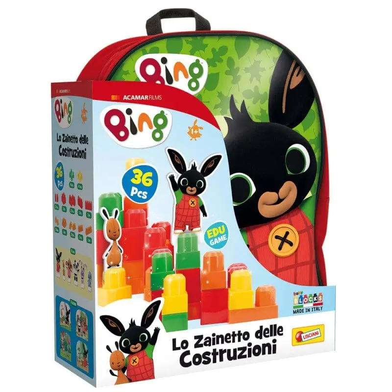 Bing Zainetto con Costruzioni Baby +24 Mesi