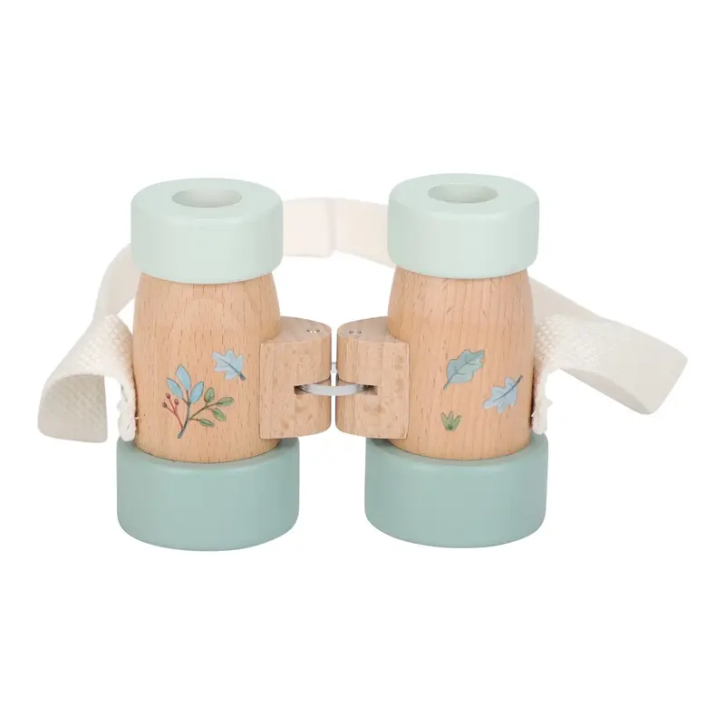 Binocolo in Legno Forest Garden Blu - Wooden Telescope Blue Forest Friends (LD9103)