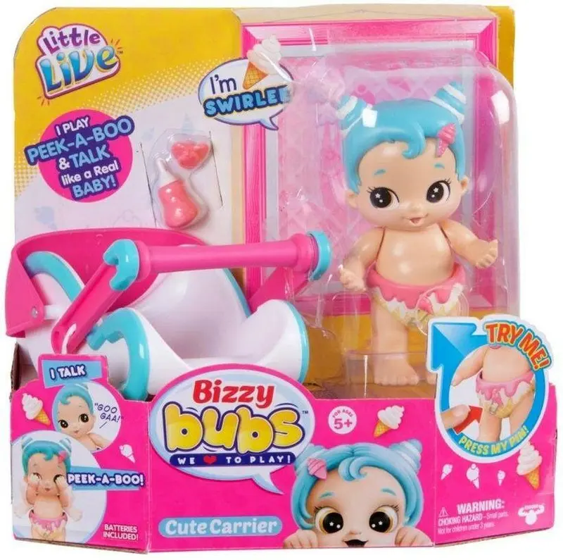 Bizzy Bubs Bambola Interattiva