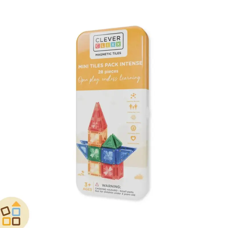 BLOCCHI MAGNETICI MINI DA VIAGGIO, COLOR INTENSE (28 PZ)