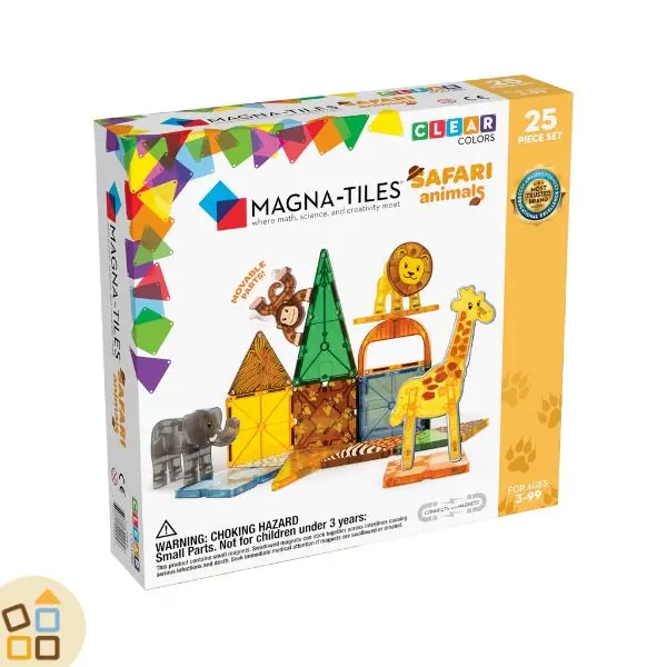 BLOCCHI MAGNETICI, TILES SAFARI (25 PZ)