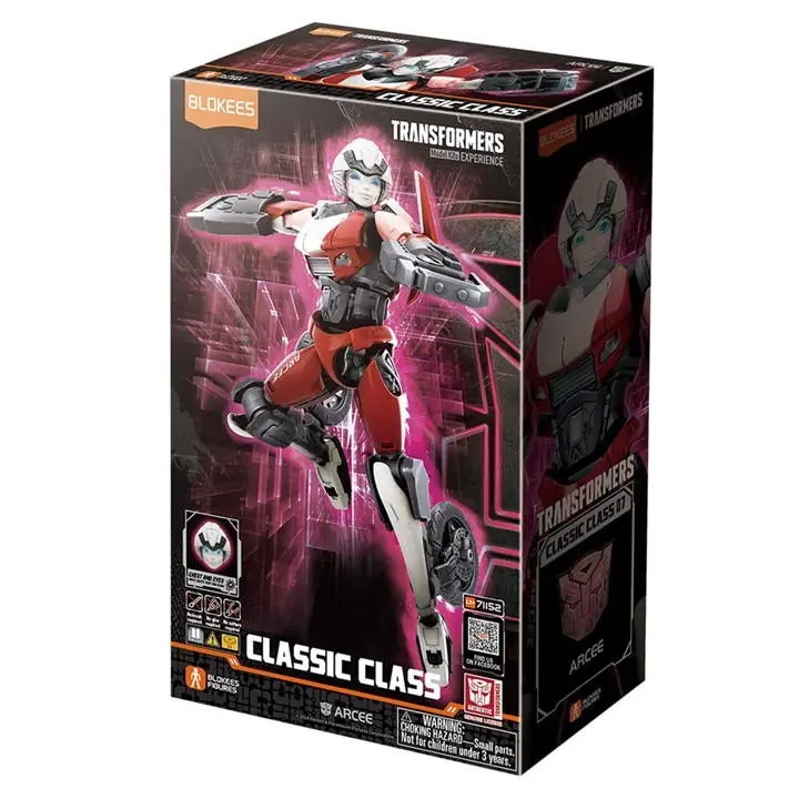 Blokees Transformers Classic Class 07 Arcee Kit modello