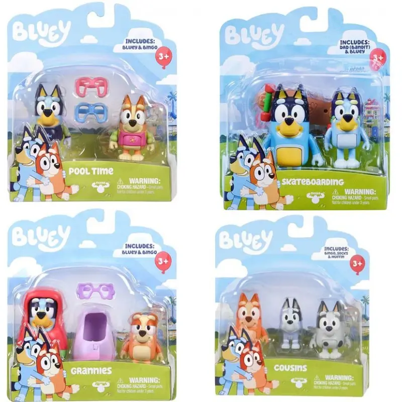 BLUEY COPPIA PERSONAGGI
