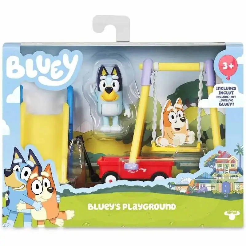 Bluey parcogiochi con personaggio