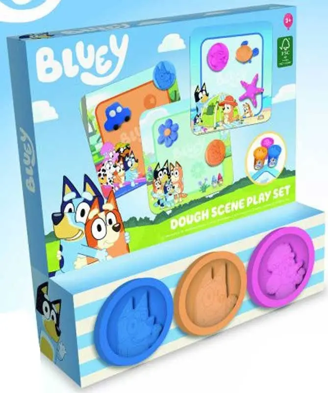 Bluey set da gioco per bambini con Pasta Modellabile