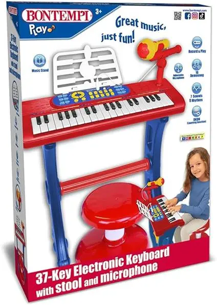 Bontempi Tastiera 37 Tasti Con Gambe