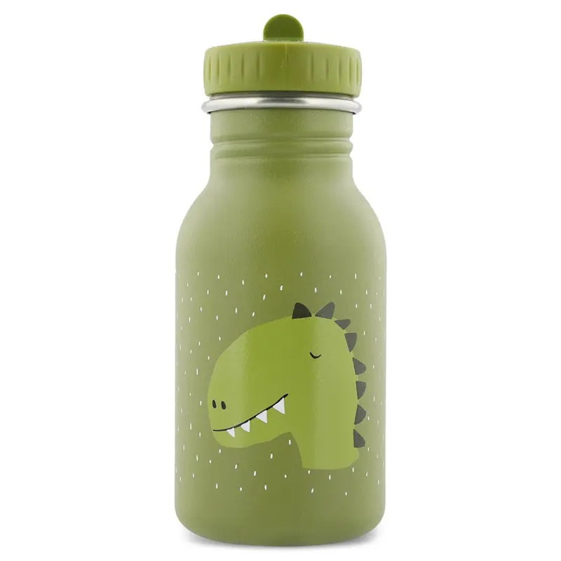 Borraccia In Acciaio Inox Con Tappo Con Beccuccio 350 ml - Dinosauro