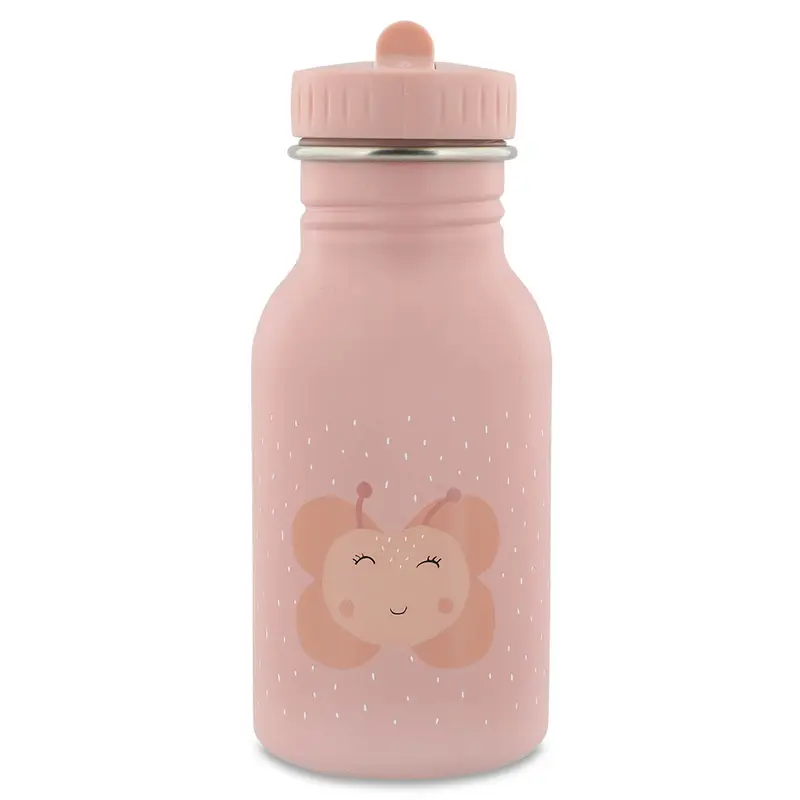 Borraccia In Acciaio Inox Con Tappo Con Beccuccio 350 ml - Farfalla