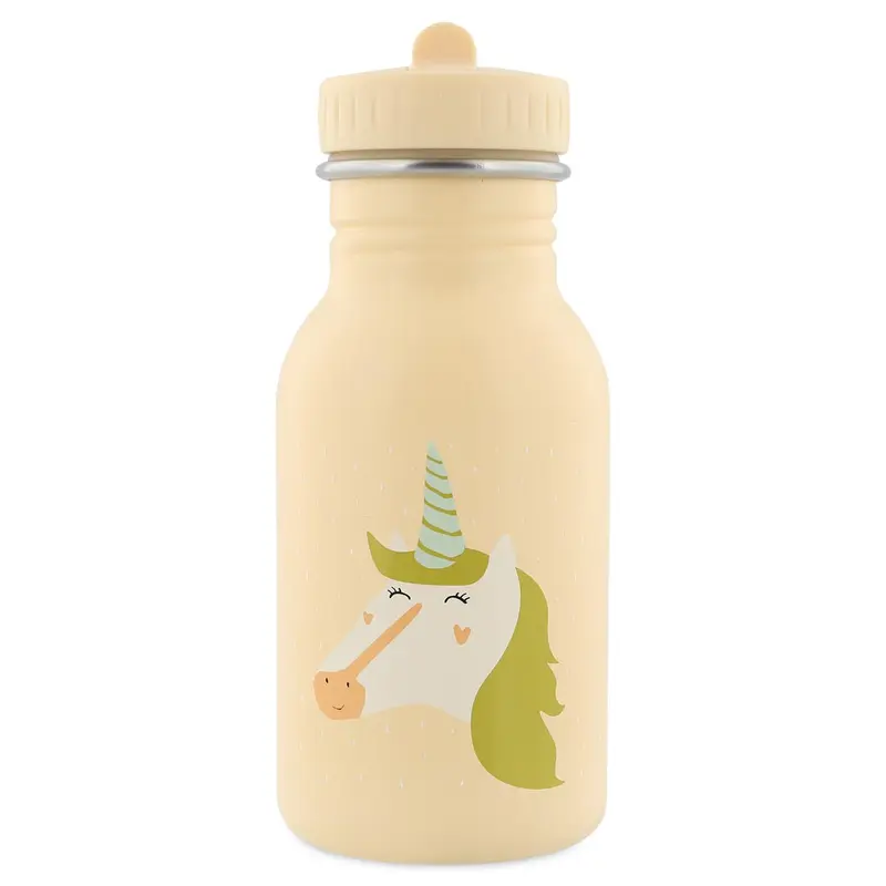 Borraccia In Acciaio Inox Con Tappo Con Beccuccio 350 ml - Unicorno