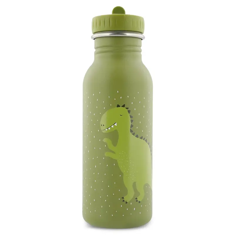 Borraccia In Acciaio Inox Con Tappo Con Beccuccio 500 ml - Dinosauro