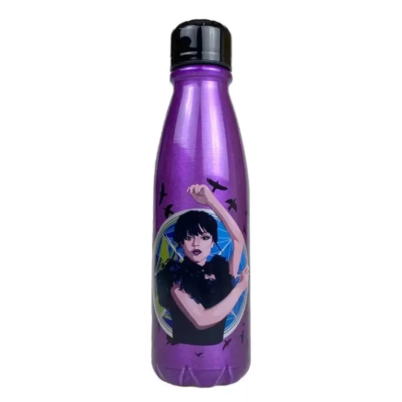 Borraccia in Alluminio Wednesday Addams 600ml