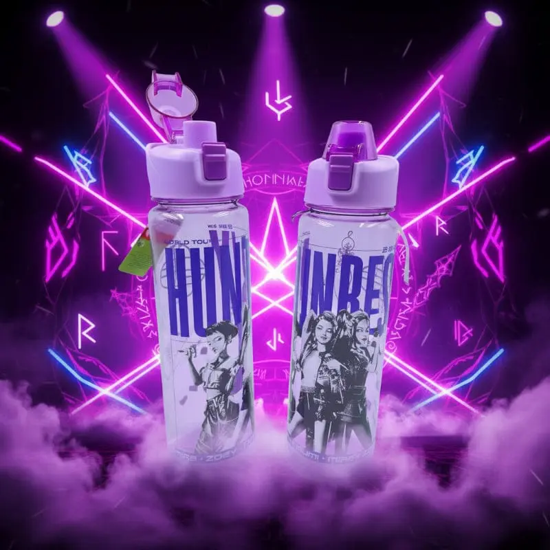 Borraccia K-Pop Demon Hunters da 1075ml Apertura a pulsante