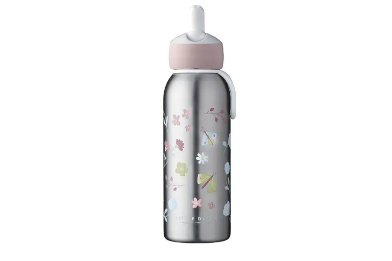 BORRACCIA TERMICA 350 ML, ROSA FIORI