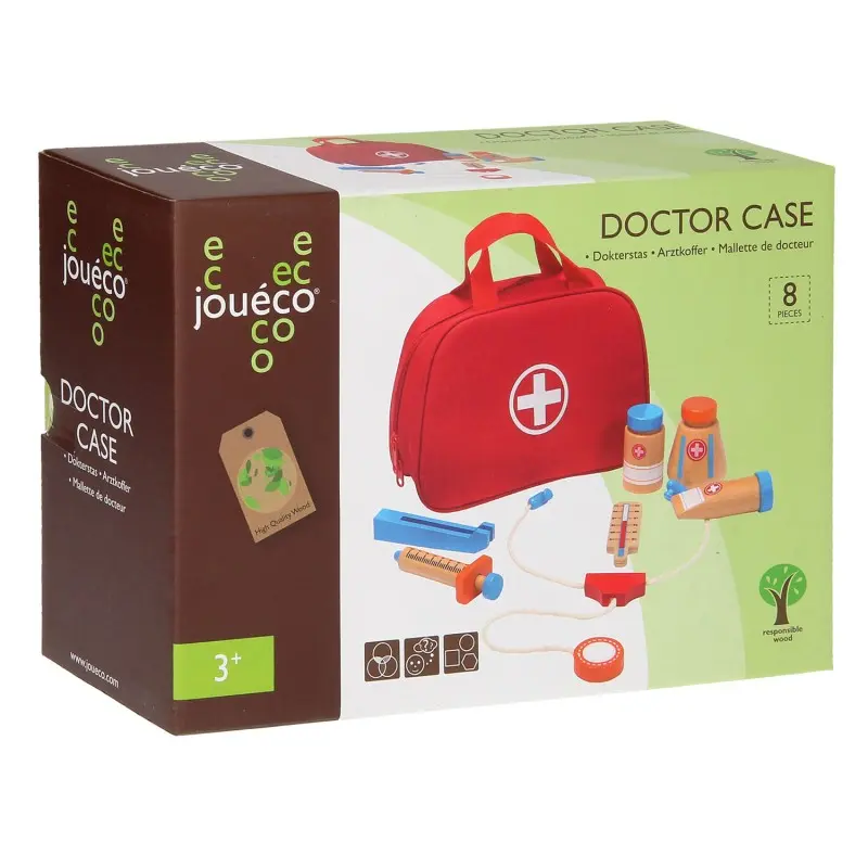 Borsa del Dottore con accessori - Jouéco - Art. 80037