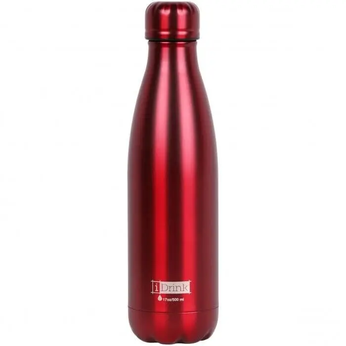 Bottiglia Termica Red Metallizzato I-Total 500 Ml