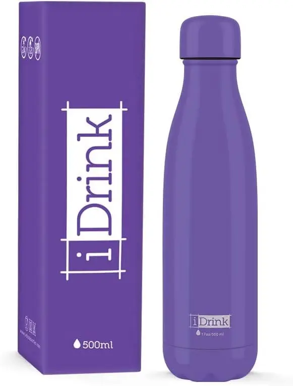 Bottiglia Termica Viola I-Total 500Ml