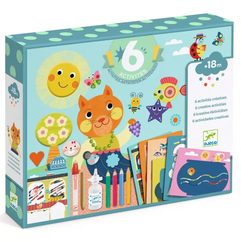Box Attività Creative Gatto Djeco