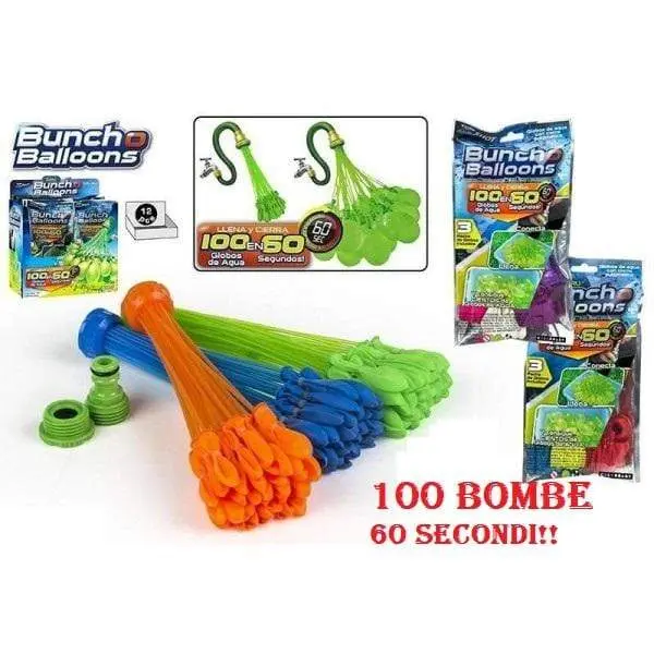 Bunch O Balloons | 100 Palloncini in 60 Secondi