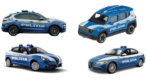 Burago auto Polizia - 1