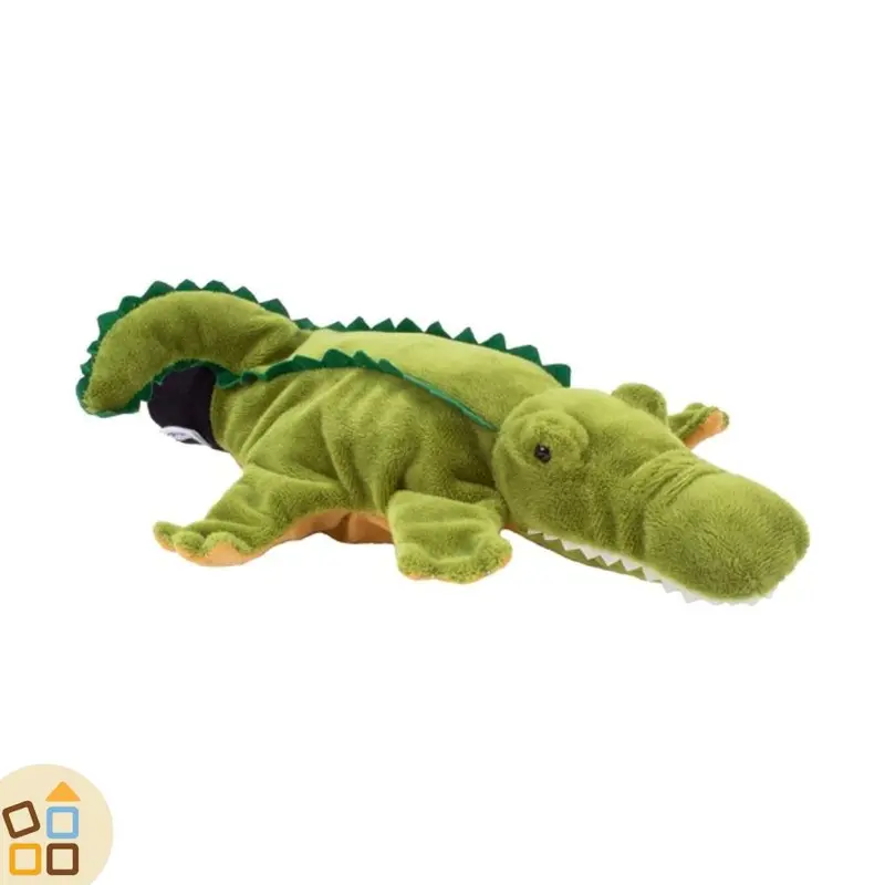 BURATTINO A 5 DITA, COCCODRILLO