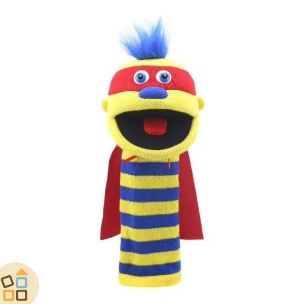 BURATTINO A CALZA TIPO MUPPET, ZAP